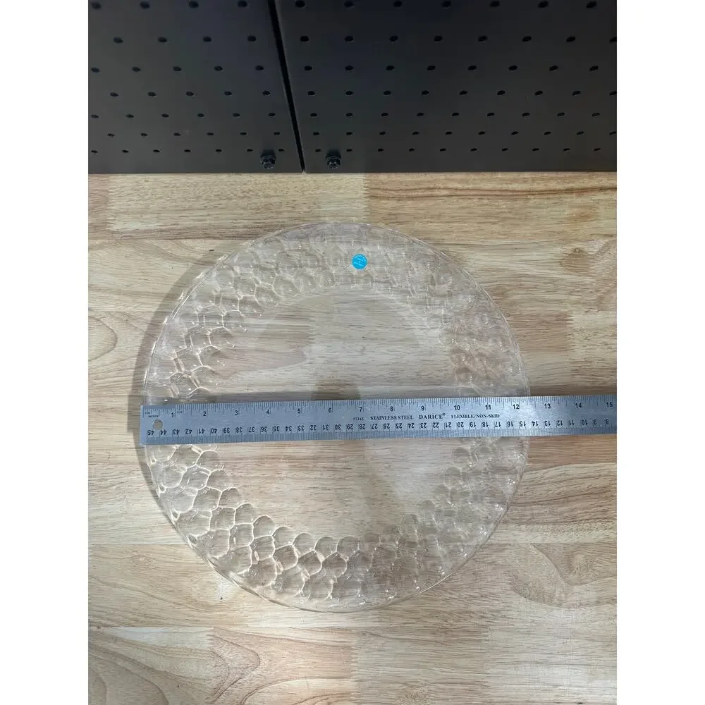 Tiffany & Co Honeycomb Round Platter With Box READ